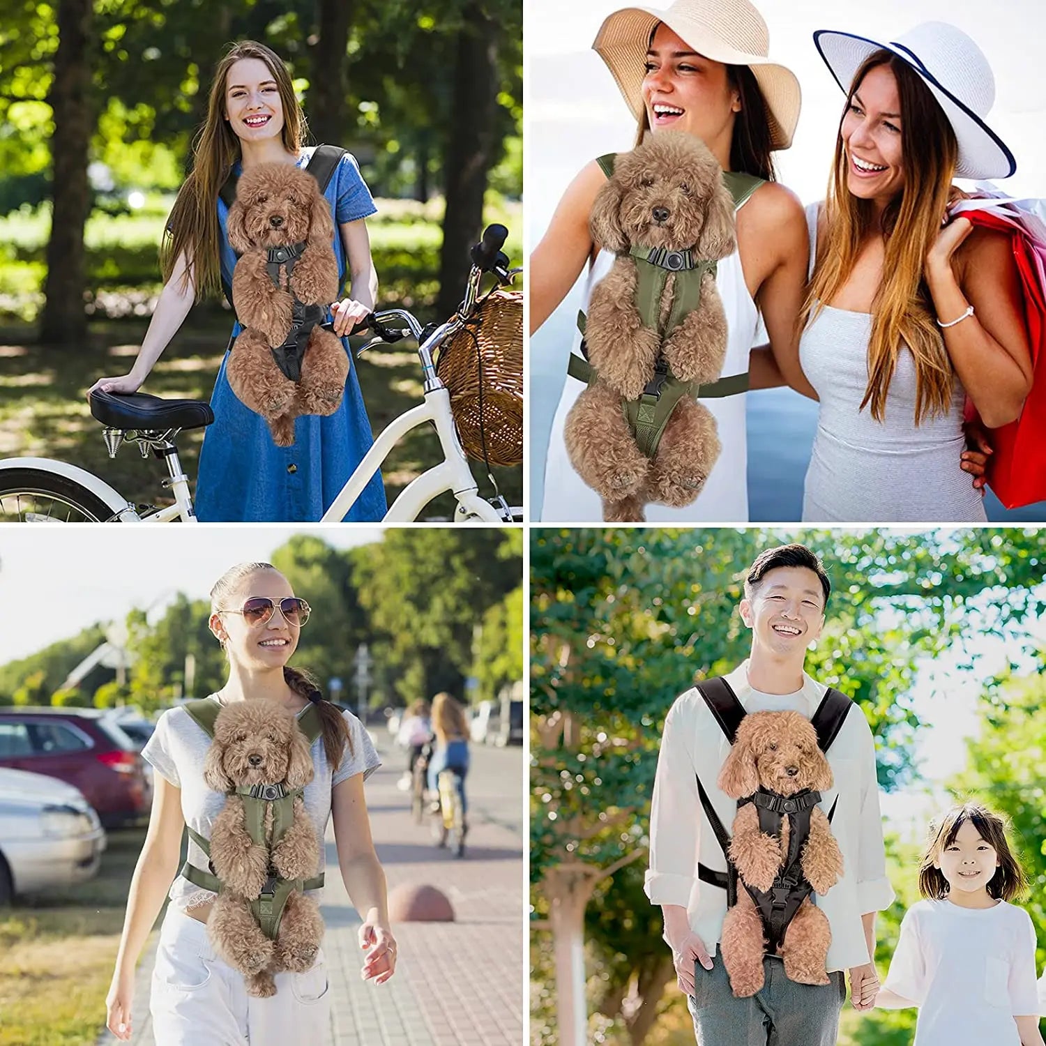 Breathable Pet Carrier Backpack for Dogs & Cats