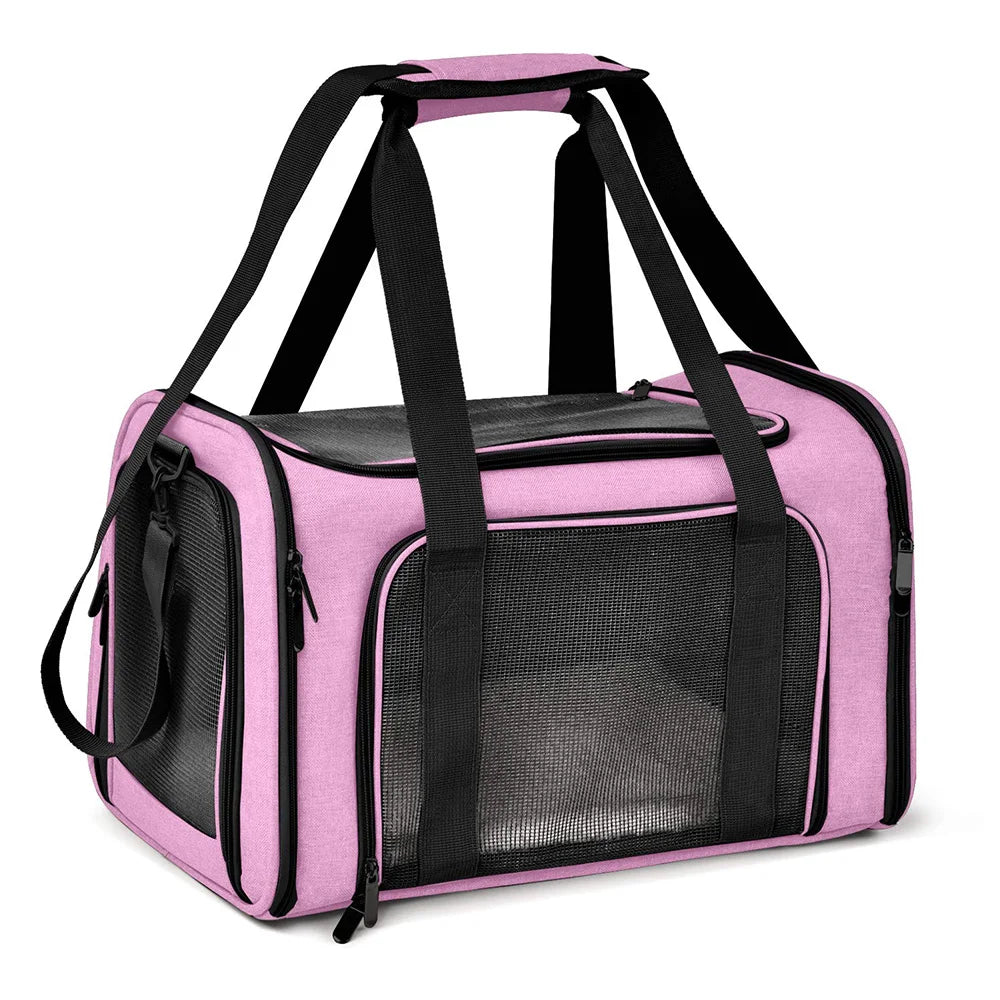 Soft-Sided Pet Carrier Backpack for Dogs & Cats