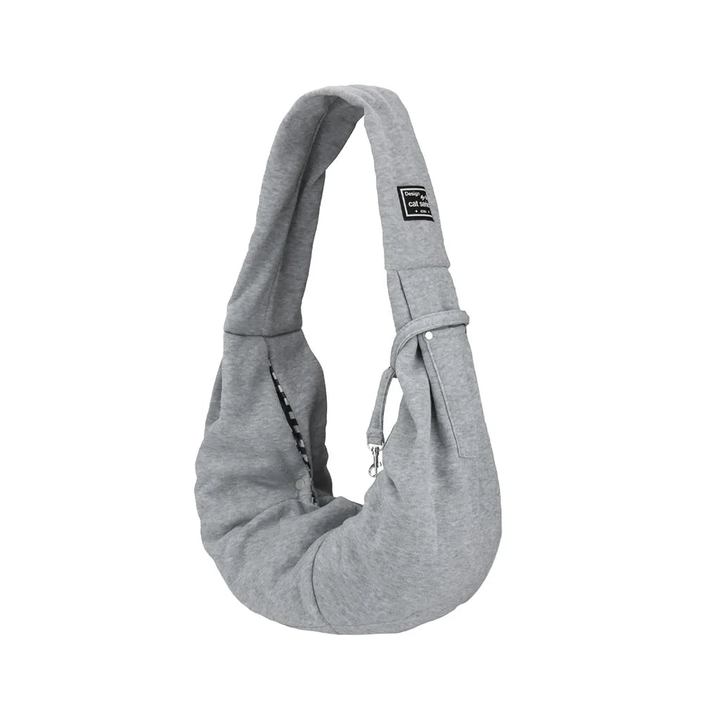 Portable Pet Shoulder Bag with Phone Pocket