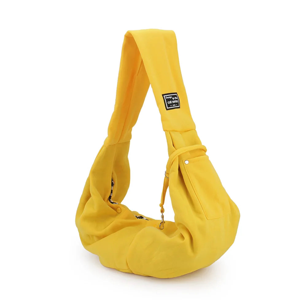 Portable Pet Shoulder Bag with Phone Pocket