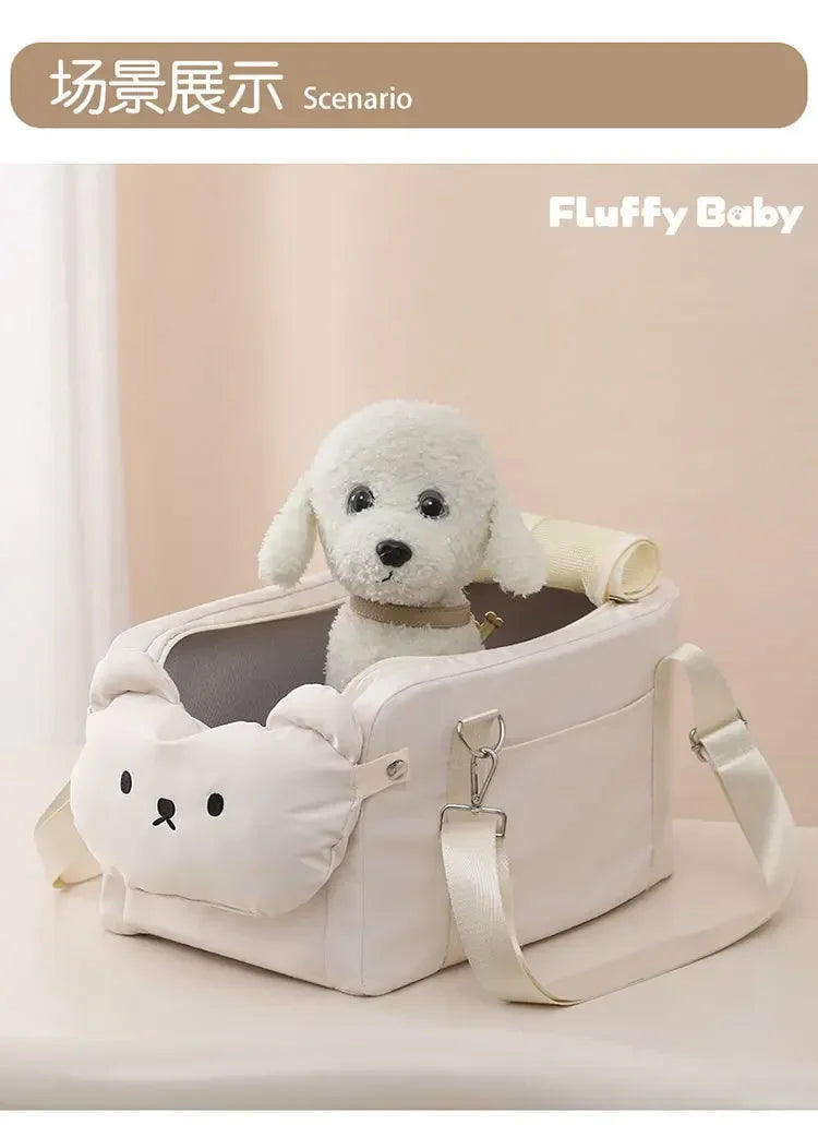 Pet Car Seat Booster Carrier for Dogs & Cats