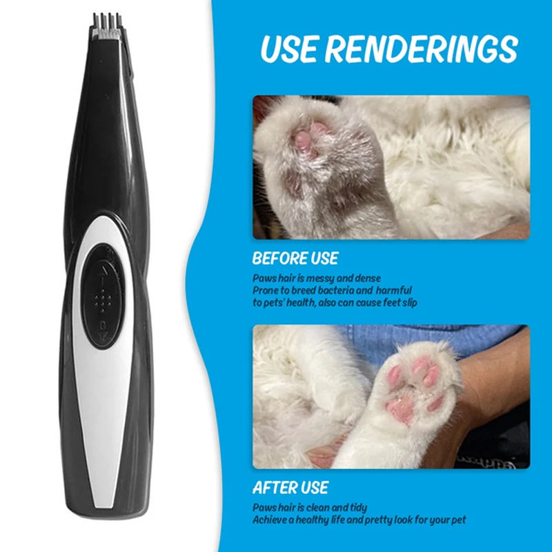 Rechargeable Electric Pet Hair Clipper Grooming Kit
