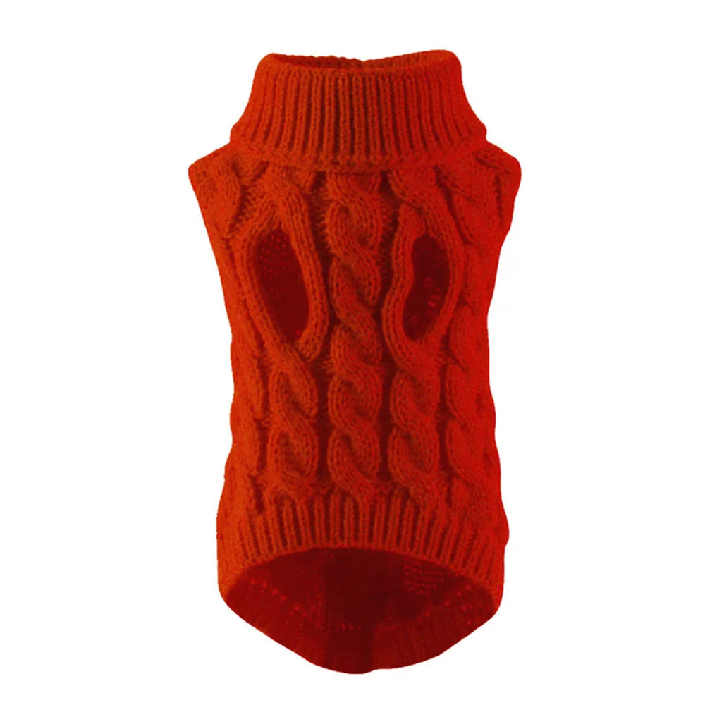 Knitted Winter Sweater for Small Dogs & Pets