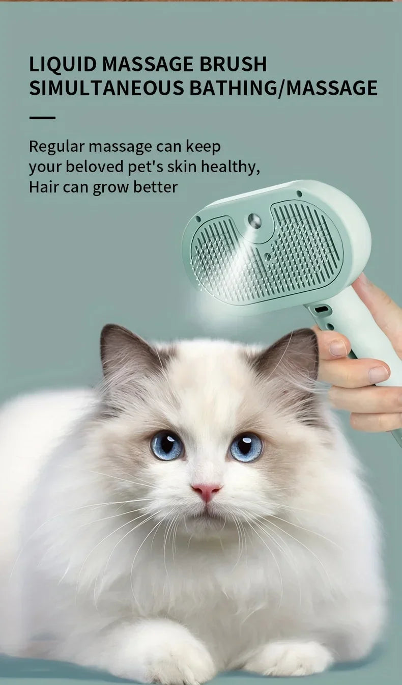 Electric Pet Hair Straightener & Massage Comb