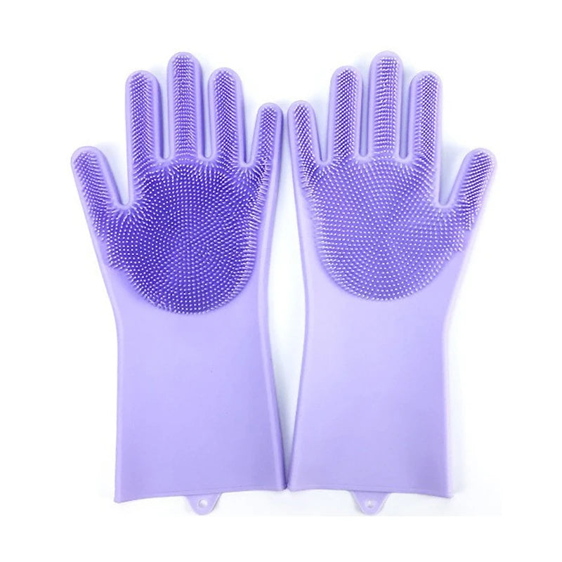 Silicone Pet Grooming & Bathing Gloves