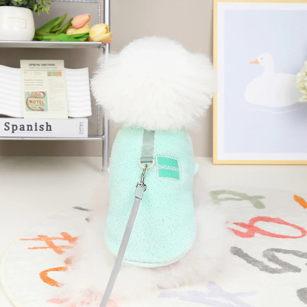 Coral Fleece Dog & Cat Sweater Vest