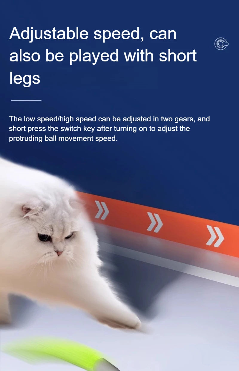 USB Rechargeable Smart Rolling Ball Cat Toy