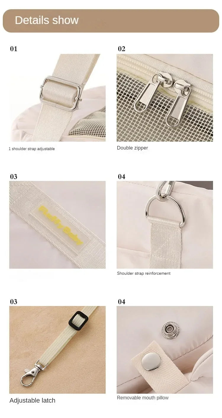 Pet Car Seat Booster Carrier for Dogs & Cats