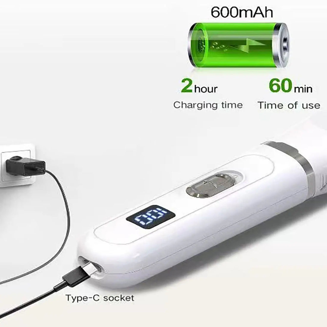 USB Rechargeable Professional Pet Hair Clipper