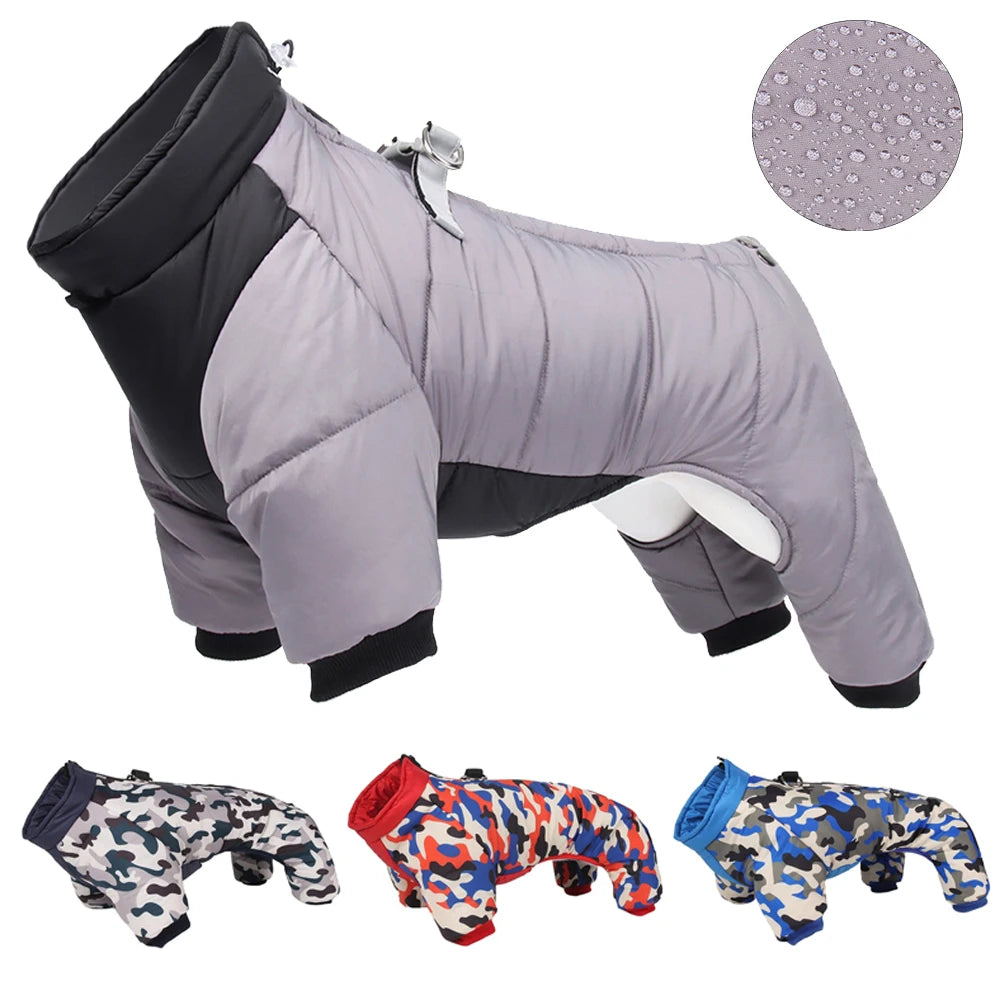 Waterproof Thicken Winter Dog Jacket for Small Dogs