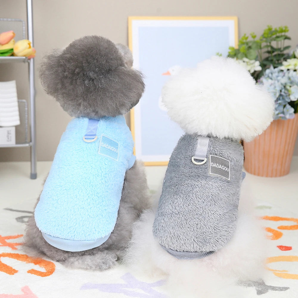 Coral Fleece Dog & Cat Sweater Vest