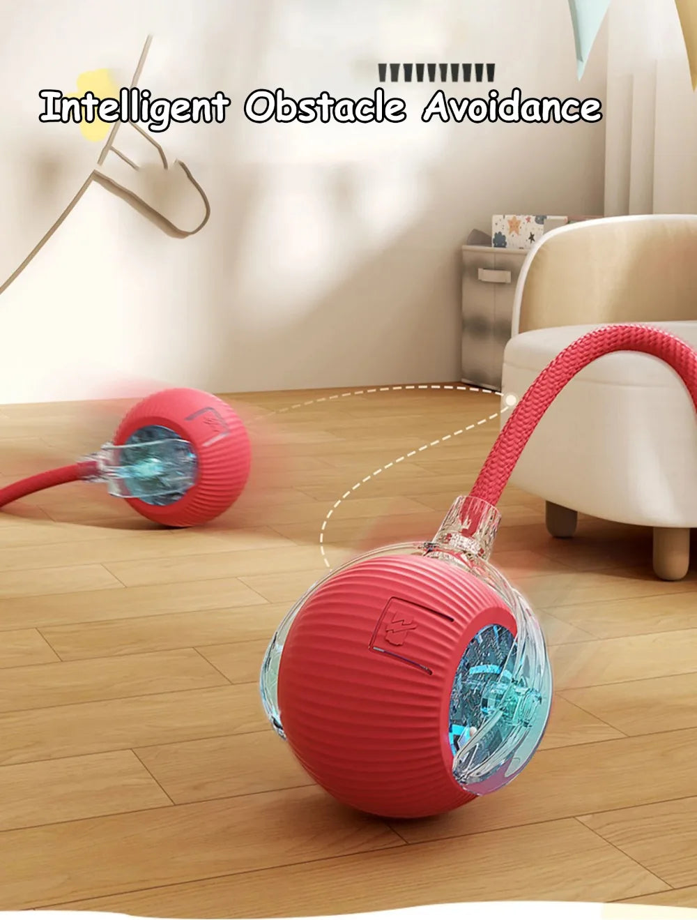 Automatic Smart Rolling Ball Cat Toy