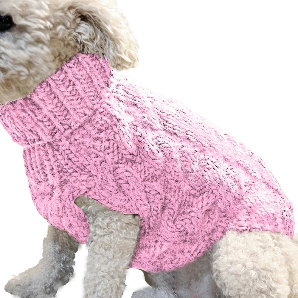 Knitted Winter Sweater for Small Dogs & Pets