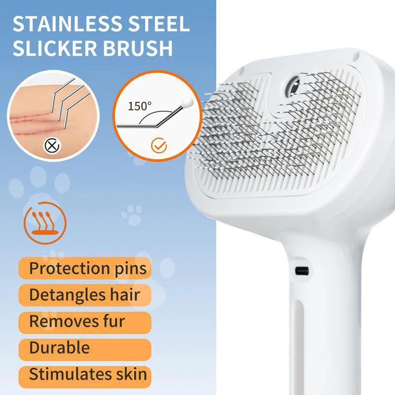 Pet Steam Massage Comb for Dogs & Cats
