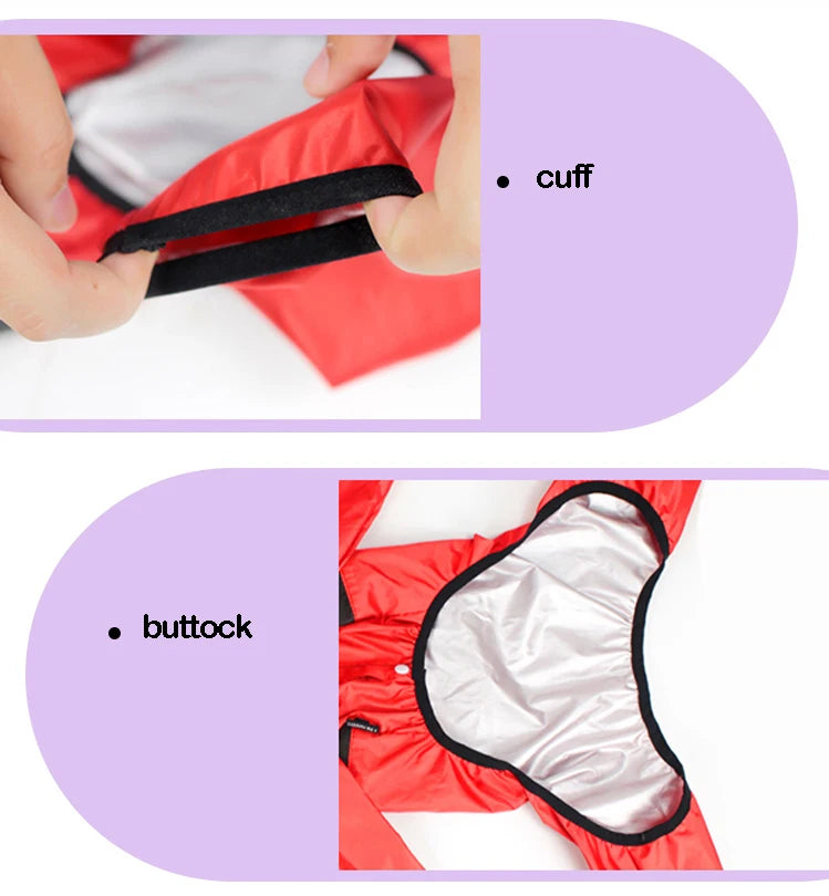 Waterproof Dog Raincoat Jumpsuit