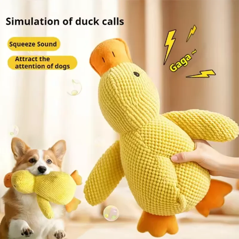 Stomping Duck Plush Toy for Dogs