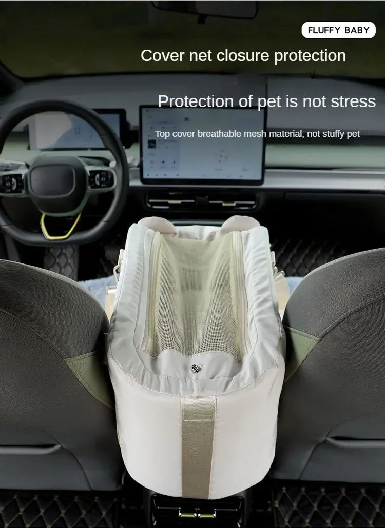 Pet Car Seat Booster Carrier for Dogs & Cats