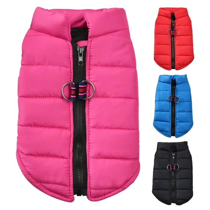 Winter Padded Dog & Cat Coat for Small Pets