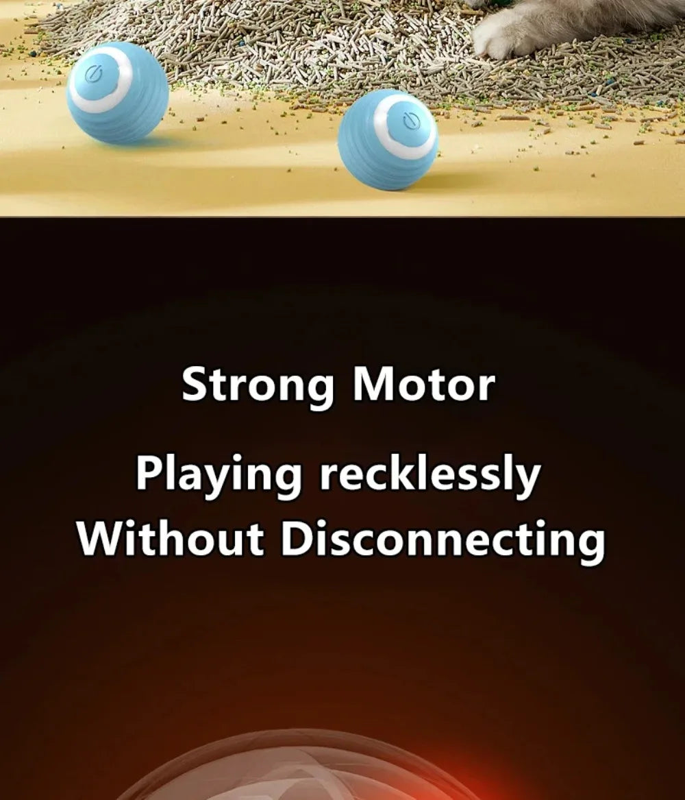 Smart Automatic Rolling Ball Cat Toy
