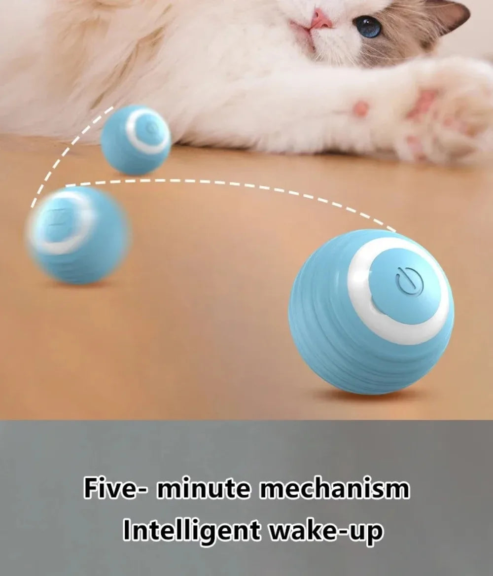 Smart Automatic Rolling Ball Cat Toy