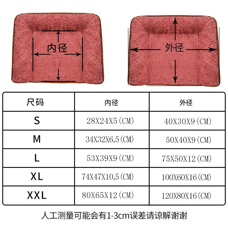 Fluffy Pet Bed & Blanket for Cats and Dogs