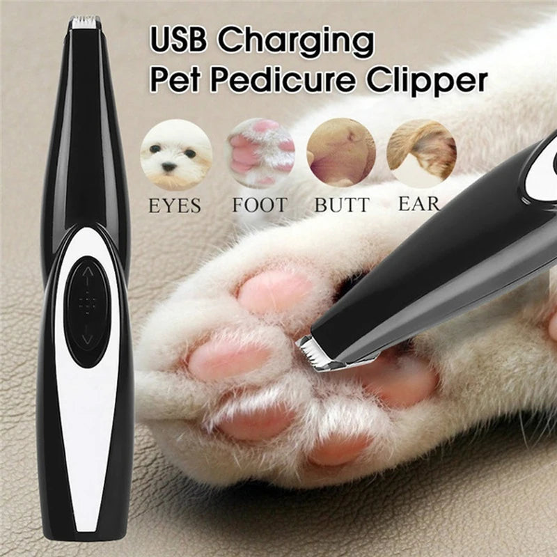 Rechargeable Electric Pet Hair Clipper Grooming Kit