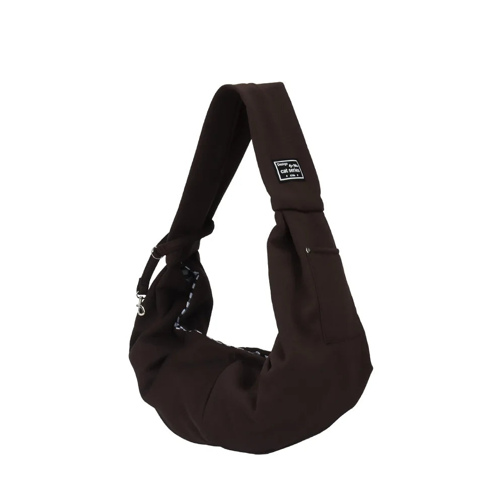 Portable Pet Shoulder Bag with Phone Pocket