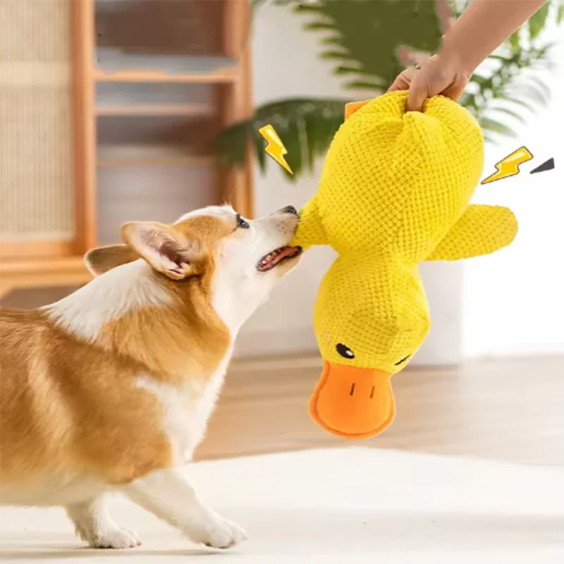 Stomping Duck Plush Toy for Dogs