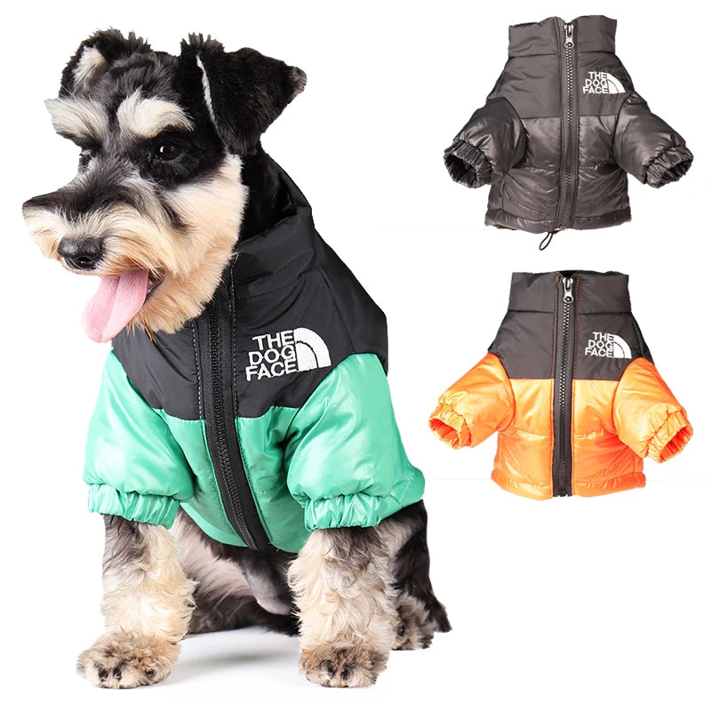 Winter Warm Dog Jacket for Small & Medium Breeds