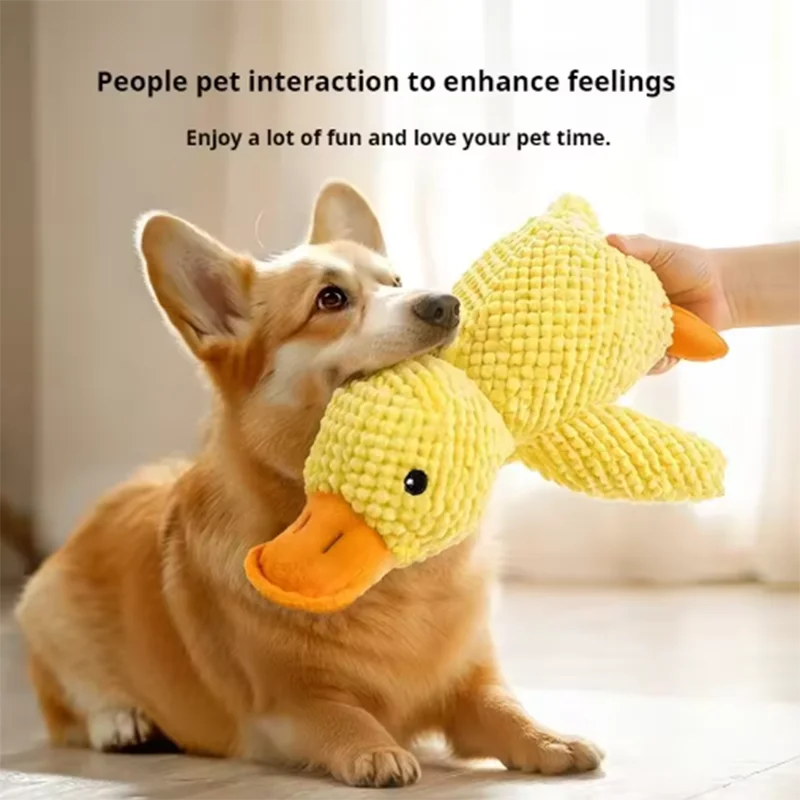 Stomping Duck Plush Toy for Dogs