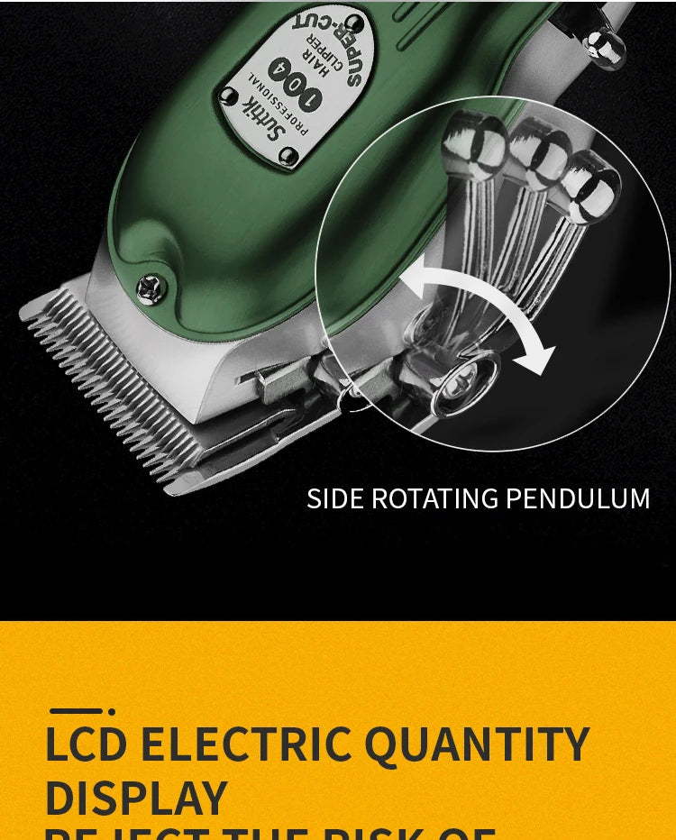 Professional All-Metal Rechargeable Pet Hair Clipper