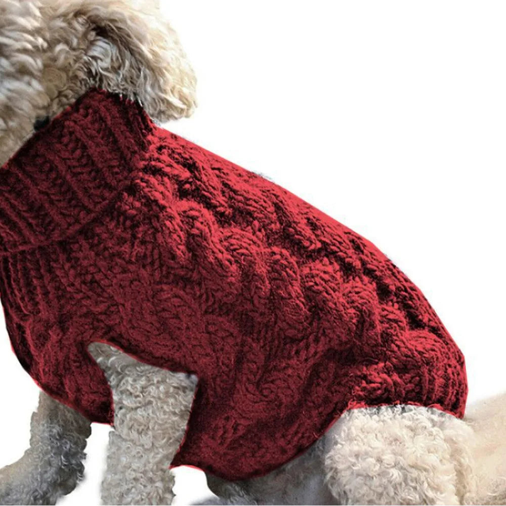 Knitted Winter Sweater for Small Dogs & Pets