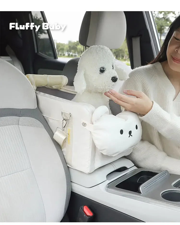 Pet Car Seat Booster Carrier for Dogs & Cats