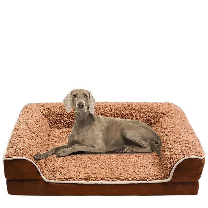 Fluffy Pet Bed & Blanket for Cats and Dogs
