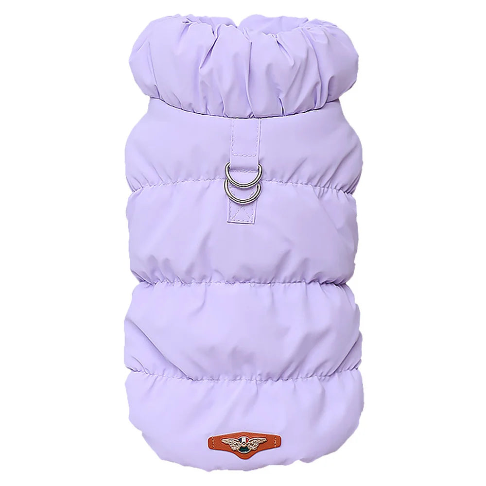 Padded Winter Dog & Cat Coat for Small Breeds