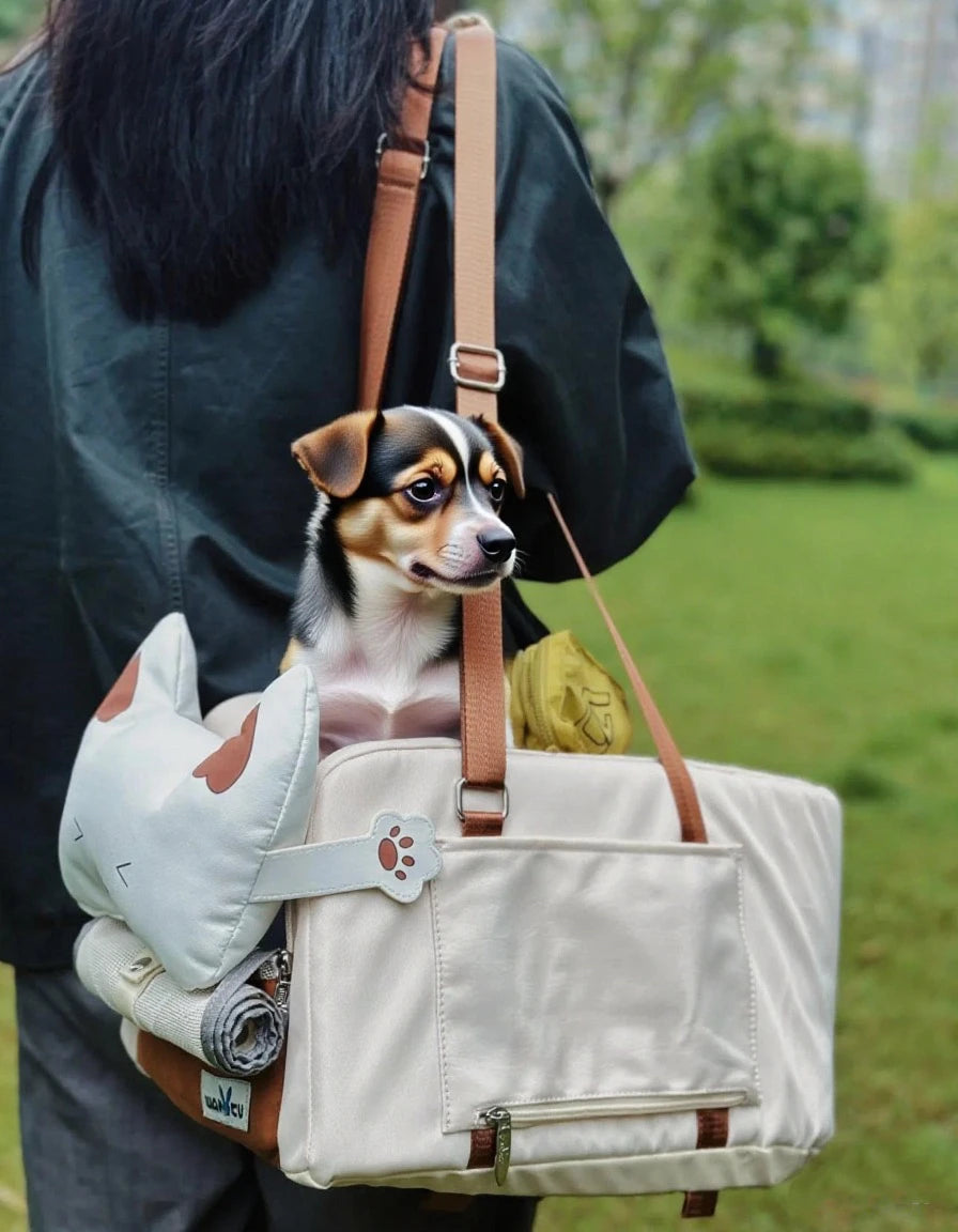 Pet Car Seat Booster Carrier for Dogs & Cats