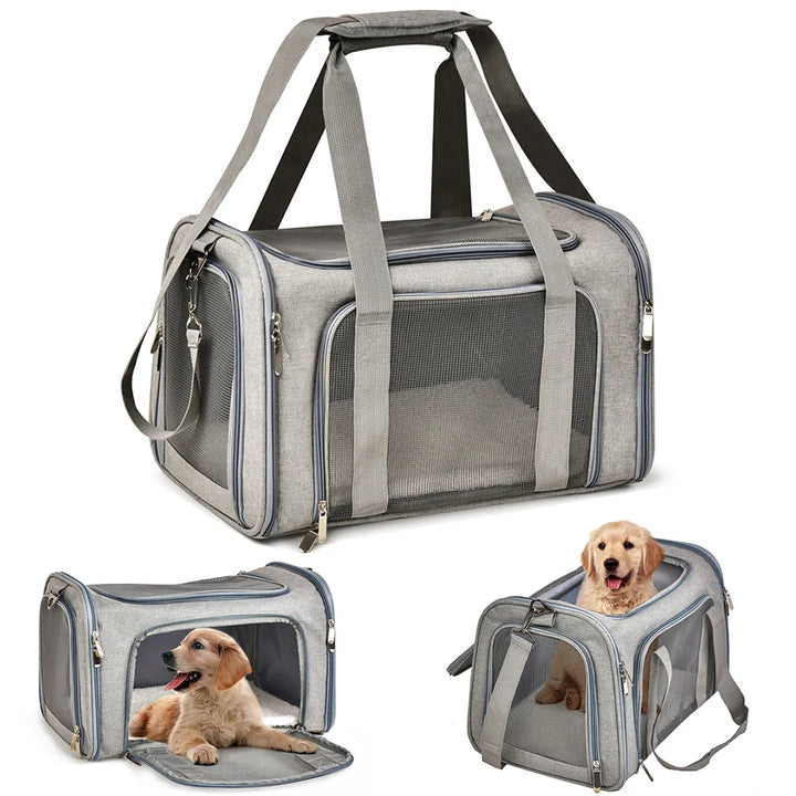 Soft-Sided Pet Carrier Backpack for Dogs & Cats