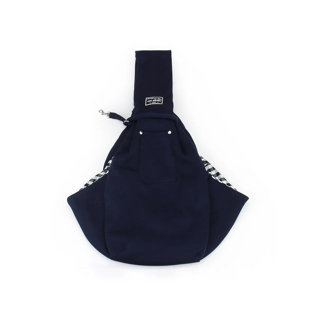 Portable Pet Shoulder Bag with Phone Pocket